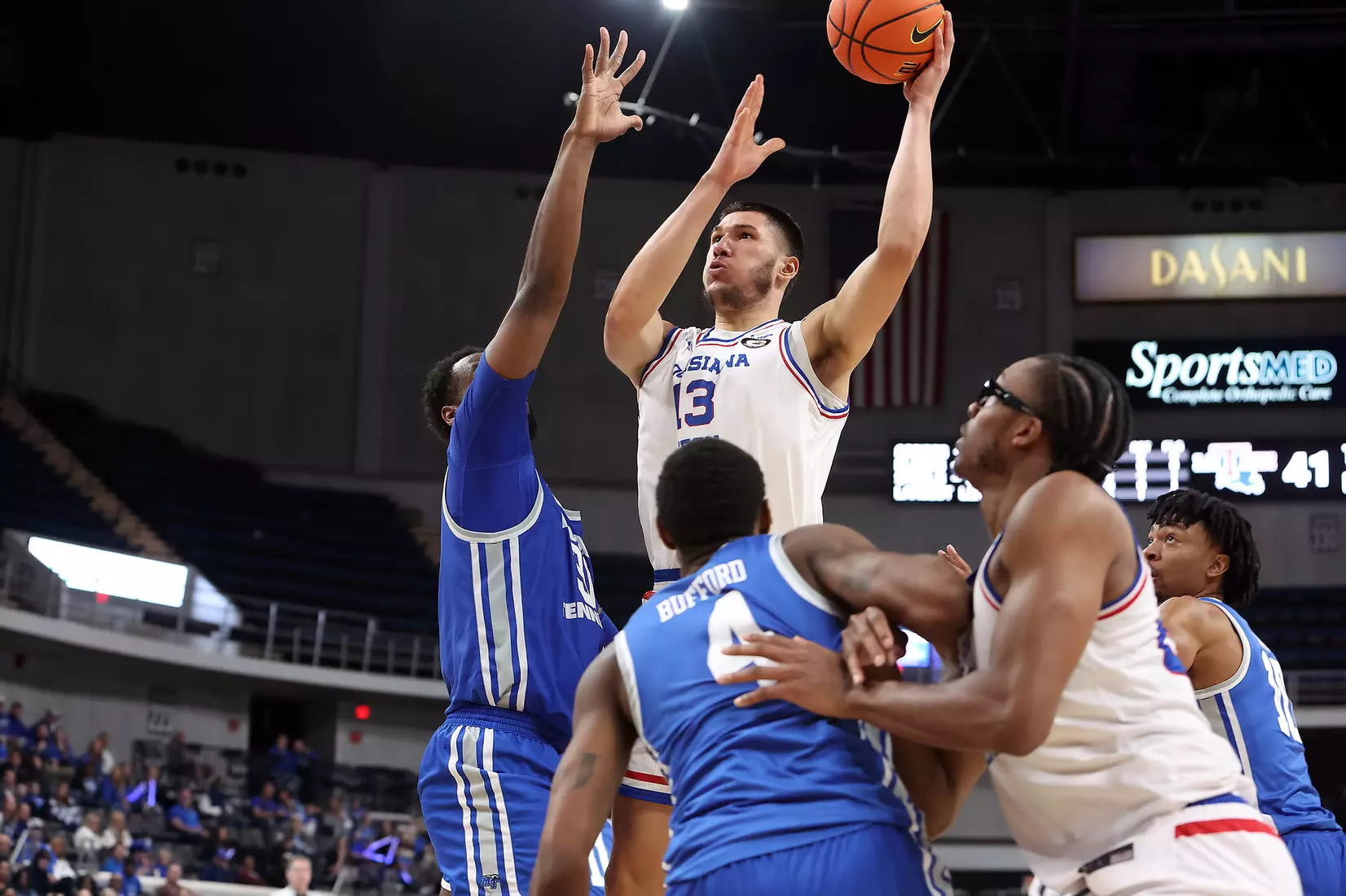 March 13, 2024: 2024 Conference USA Men's Basketball Championship - Middle Tennessee Blue Raiders vs Louisiana Tech Bulldogs