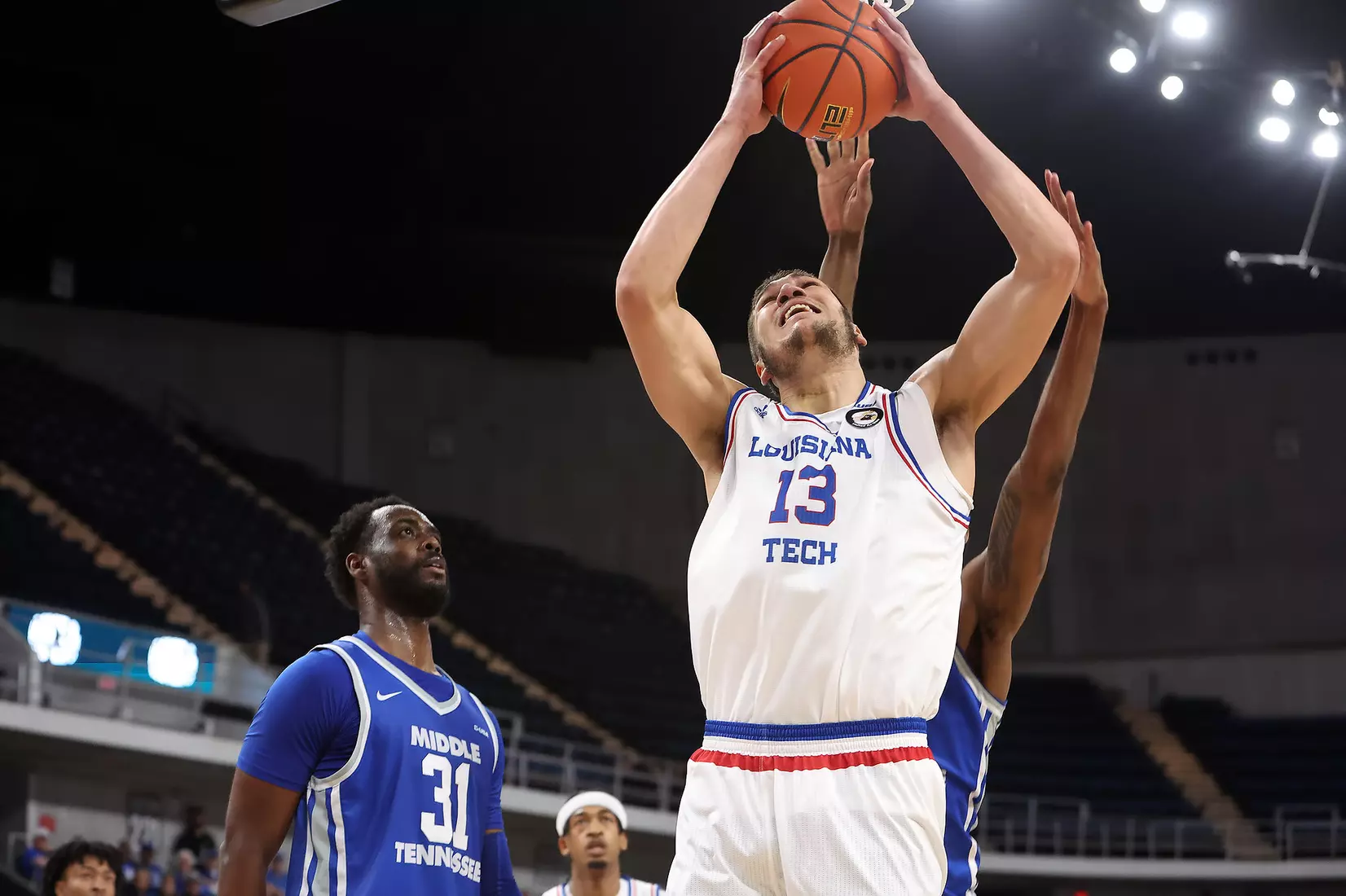 March 13, 2024: 2024 Conference USA Men's Basketball Championship - Middle Tennessee Blue Raiders vs Louisiana Tech Bulldogs