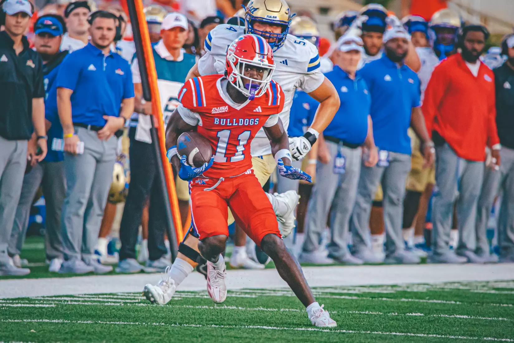 Bulldogs fall in overtime to Golden Hurricane