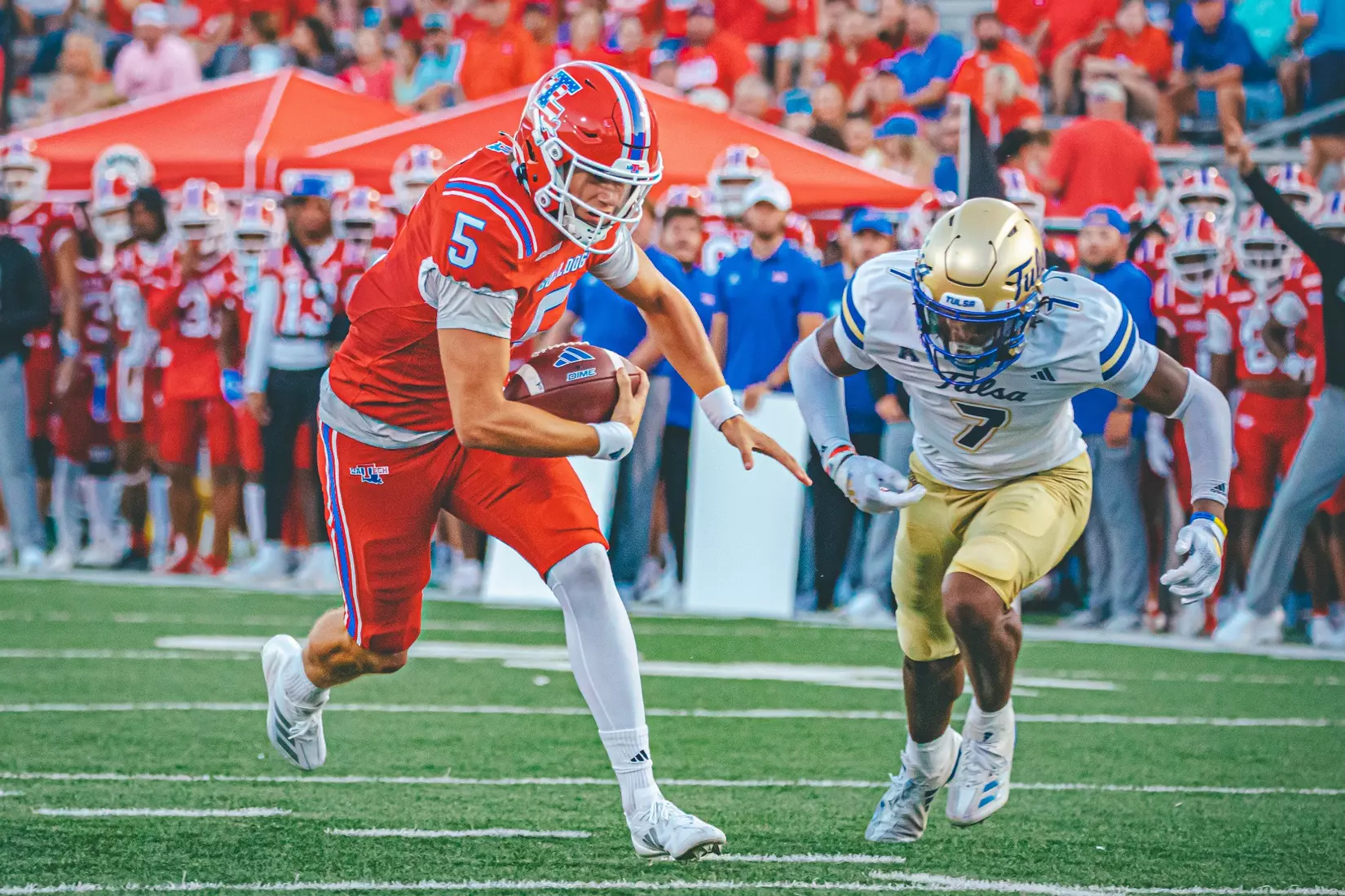 Bulldogs fall in overtime to Golden Hurricane