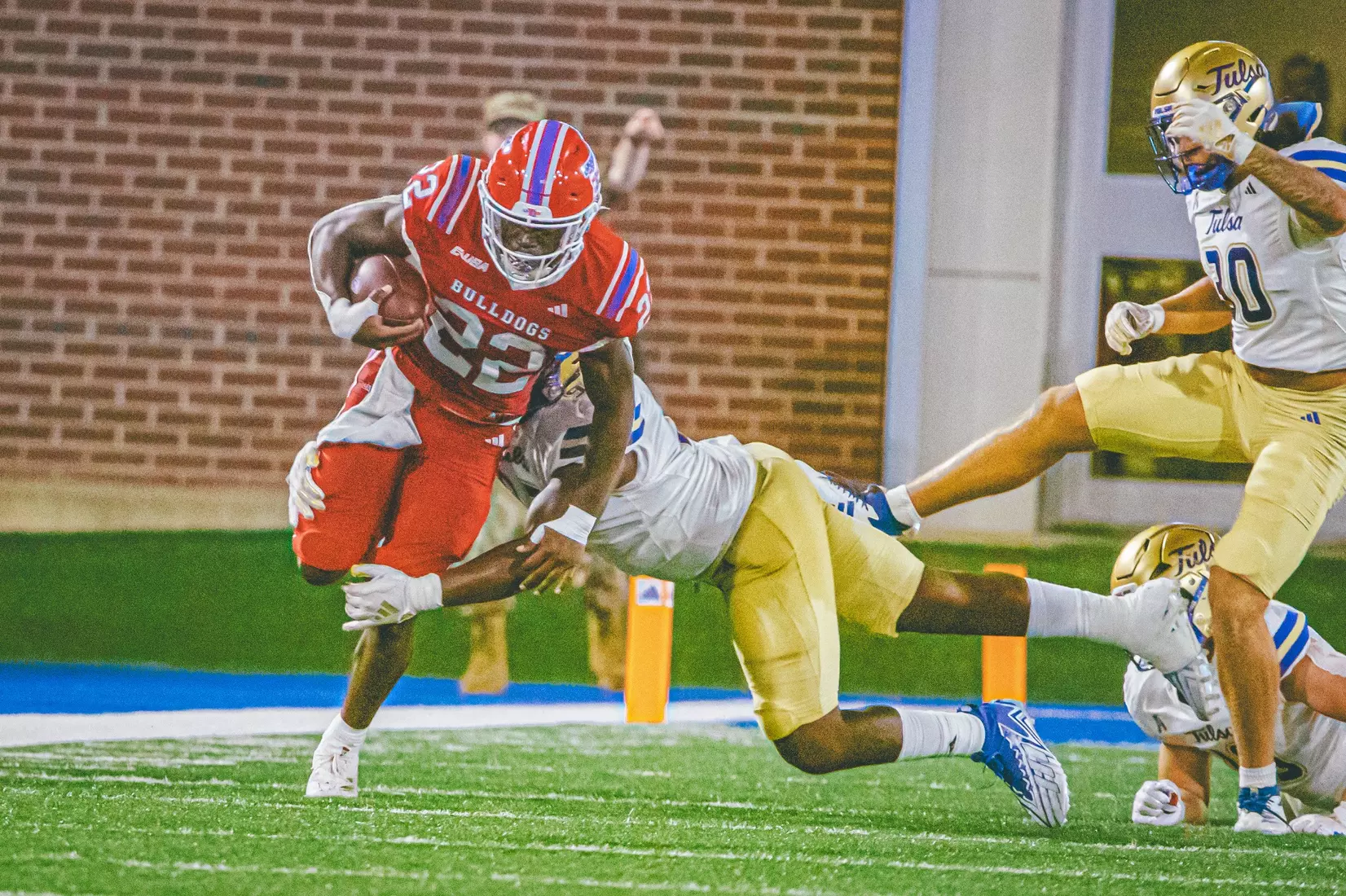 Bulldogs fall in overtime to Golden Hurricane