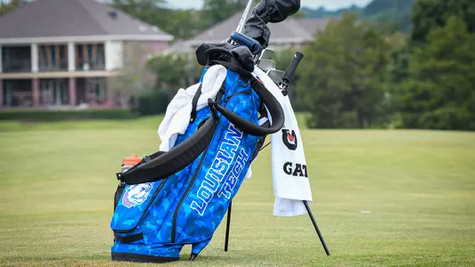 Louisiana Tech golf bag