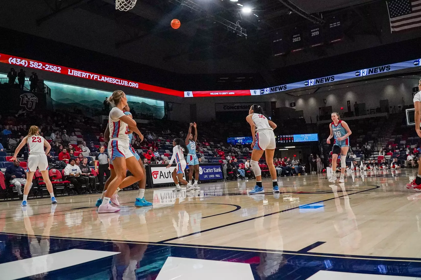 LA Tech falls to Liberty 75-64