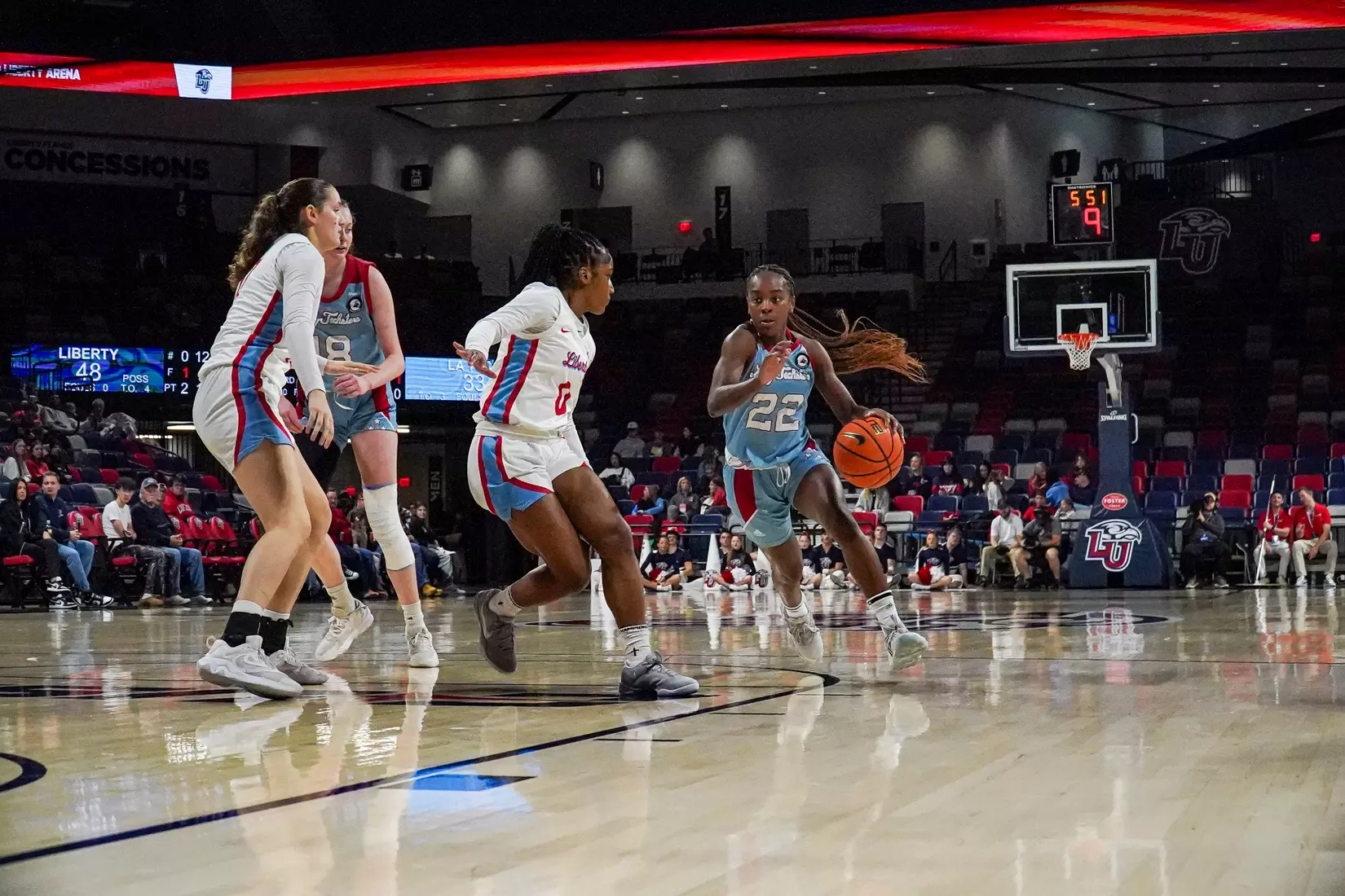LA Tech falls to Liberty 75-64