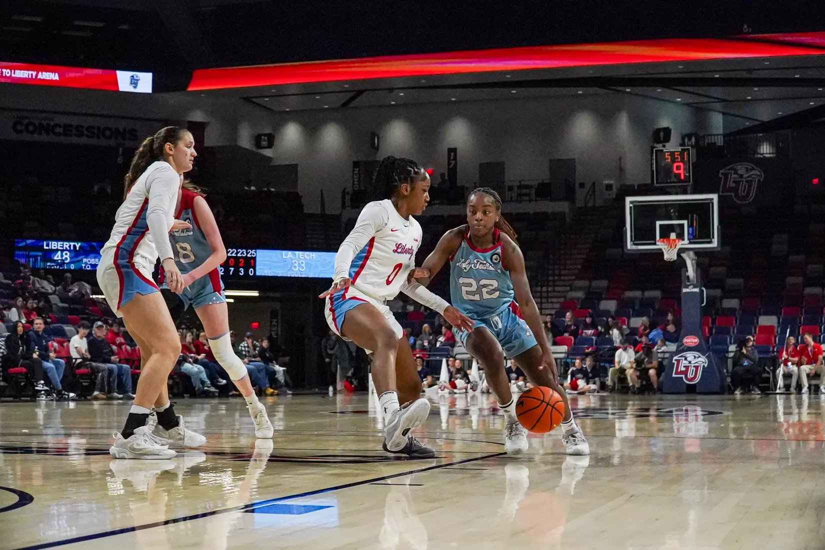 LA Tech falls to Liberty 75-64