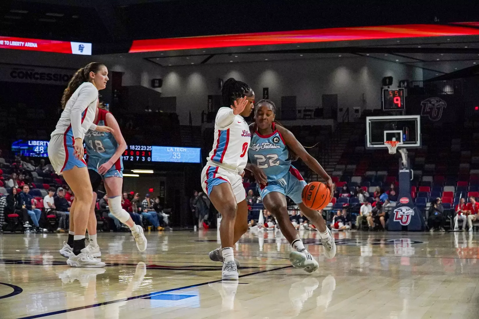LA Tech falls to Liberty 75-64