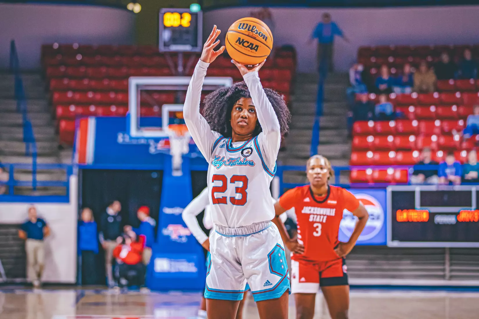 Fourth quarter surge propels Lady Techsters over Gamecocks, 80-73