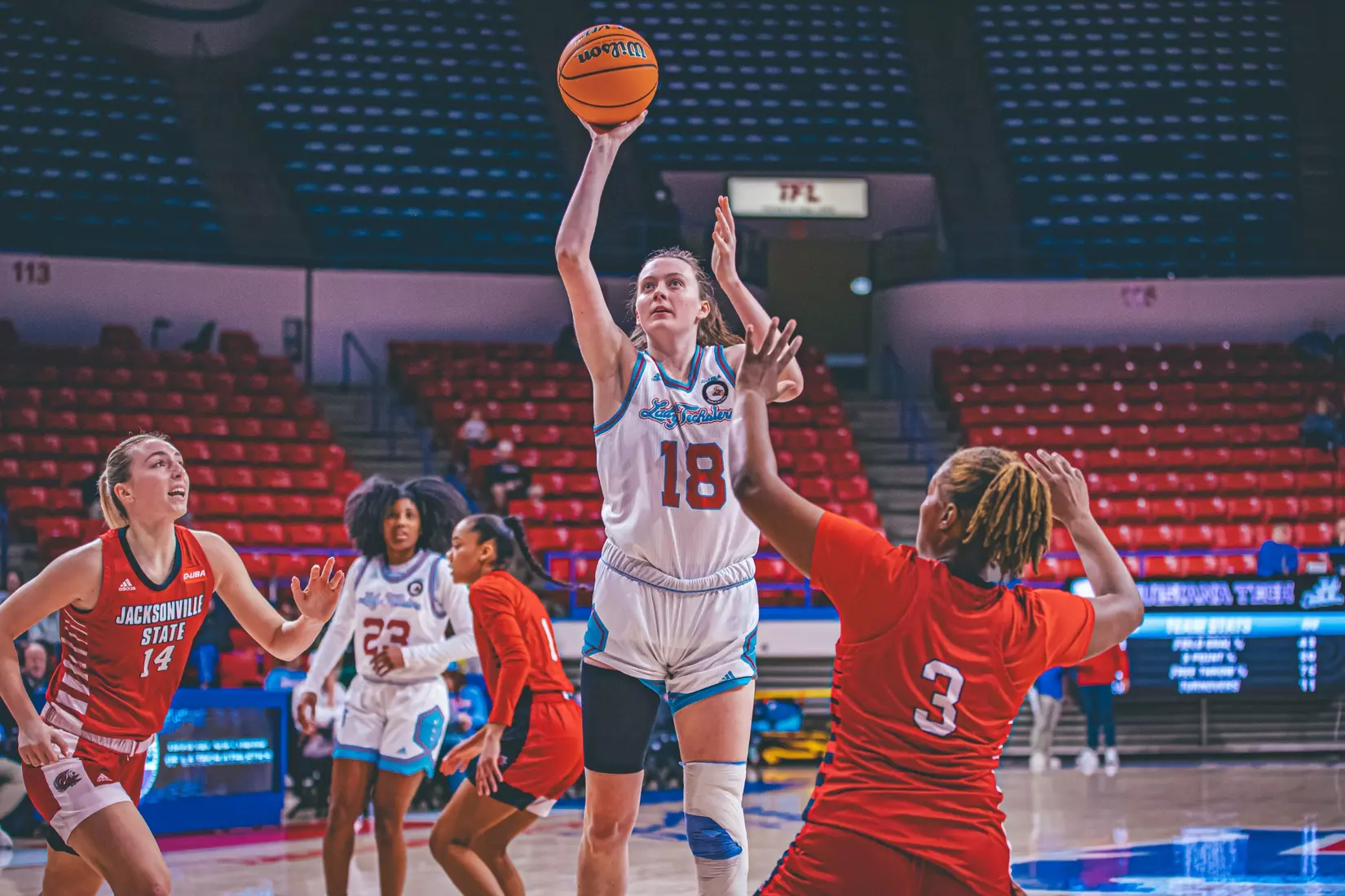 Fourth quarter surge propels Lady Techsters over Gamecocks, 80-73