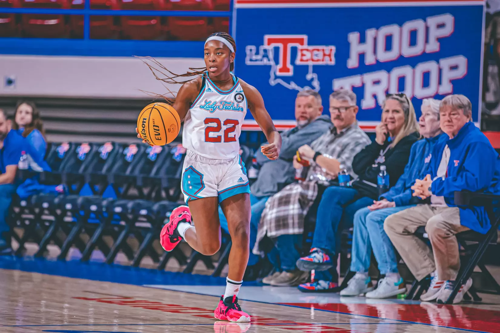 Fourth quarter surge propels Lady Techsters over Gamecocks, 80-73
