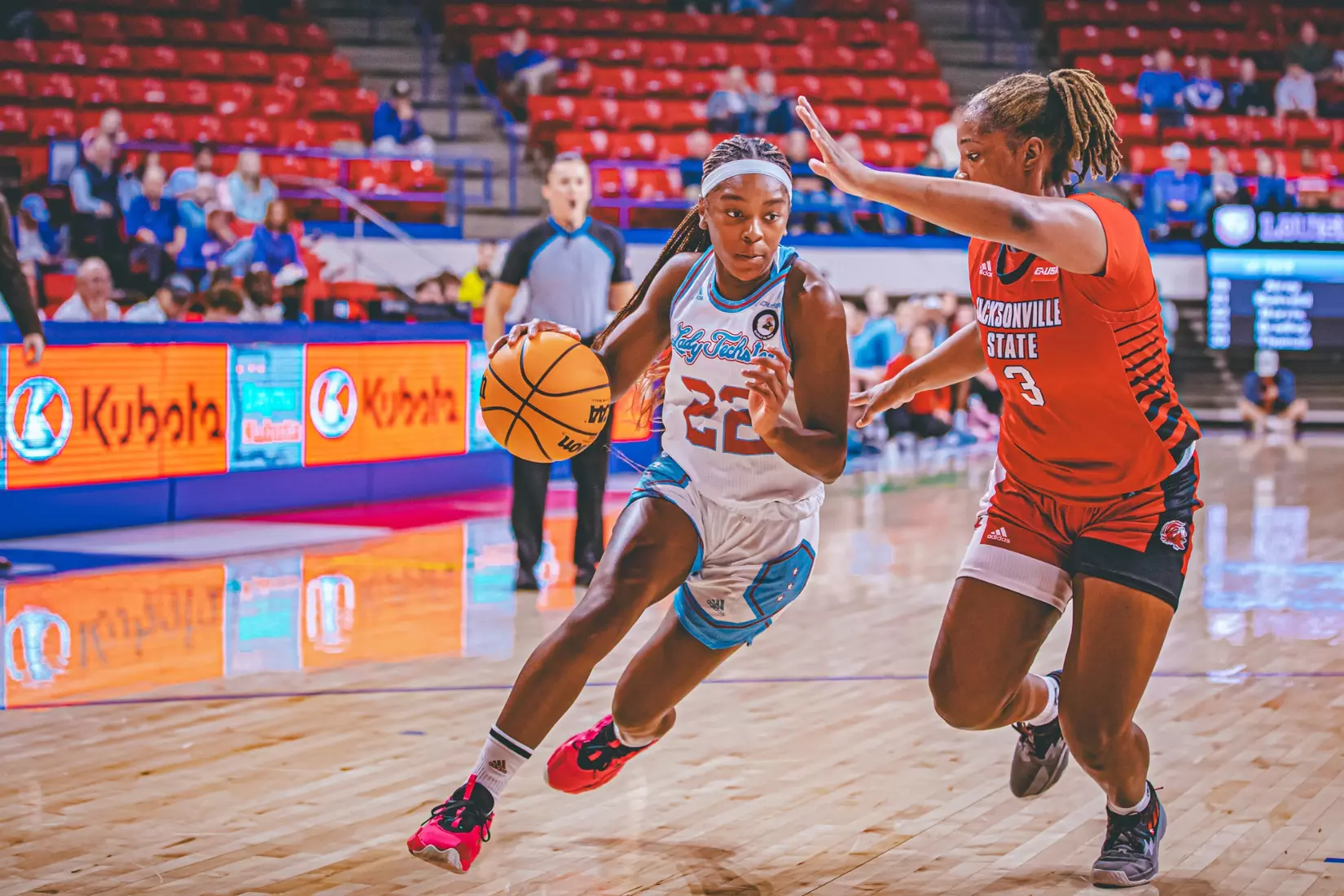 Fourth quarter surge propels Lady Techsters over Gamecocks, 80-73