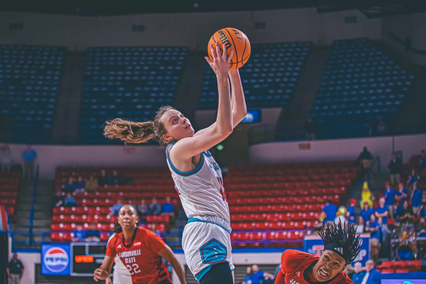 Fourth quarter surge propels Lady Techsters over Gamecocks, 80-73