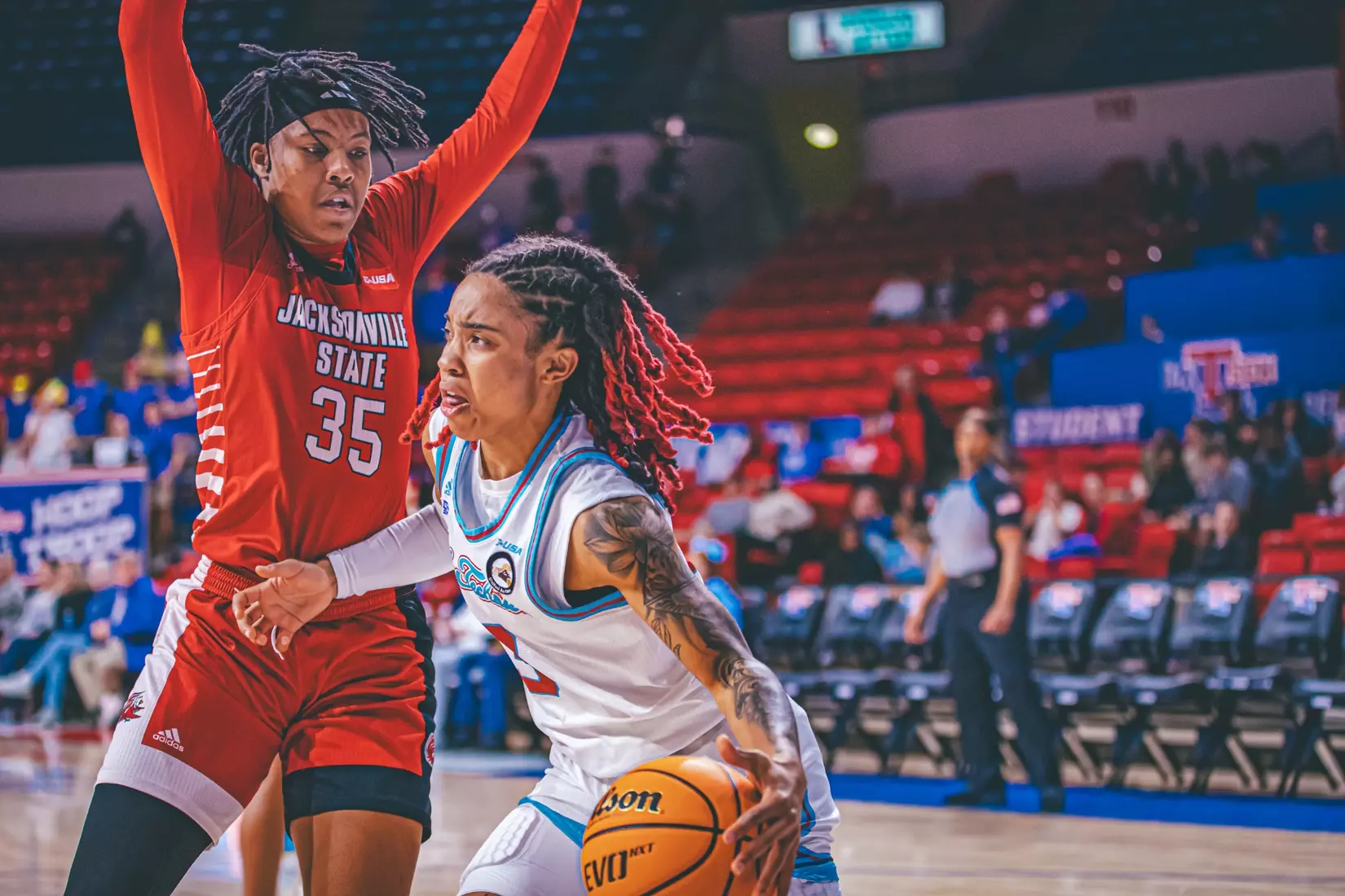 Fourth quarter surge propels Lady Techsters over Gamecocks, 80-73