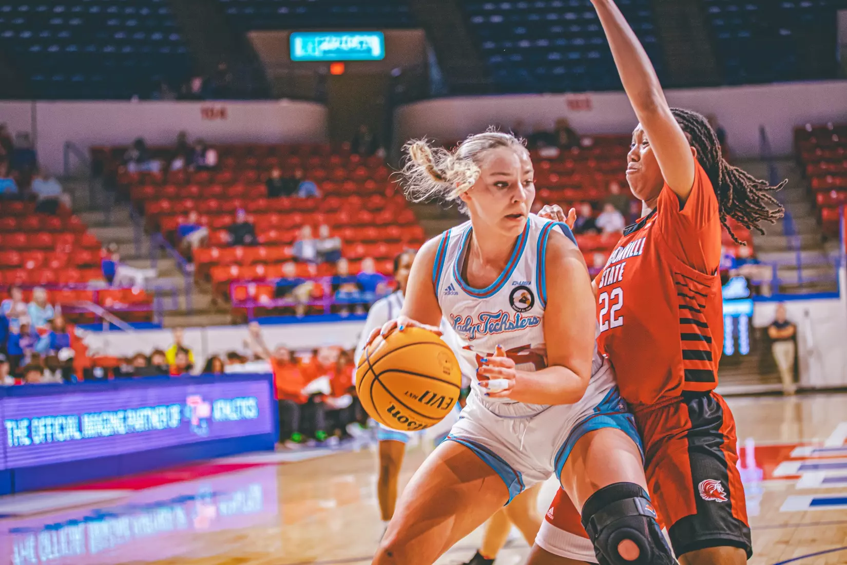 Fourth quarter surge propels Lady Techsters over Gamecocks, 80-73