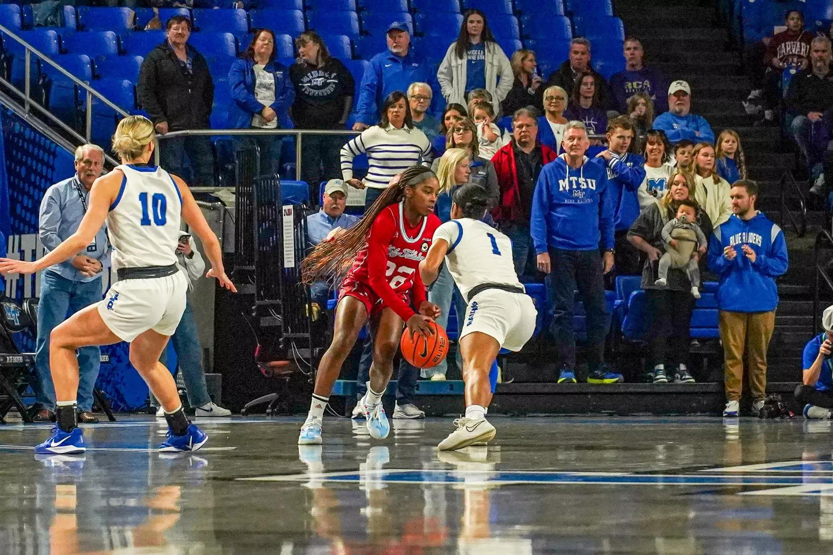 Lady Techsters fall to Middle Tennessee, 61-43