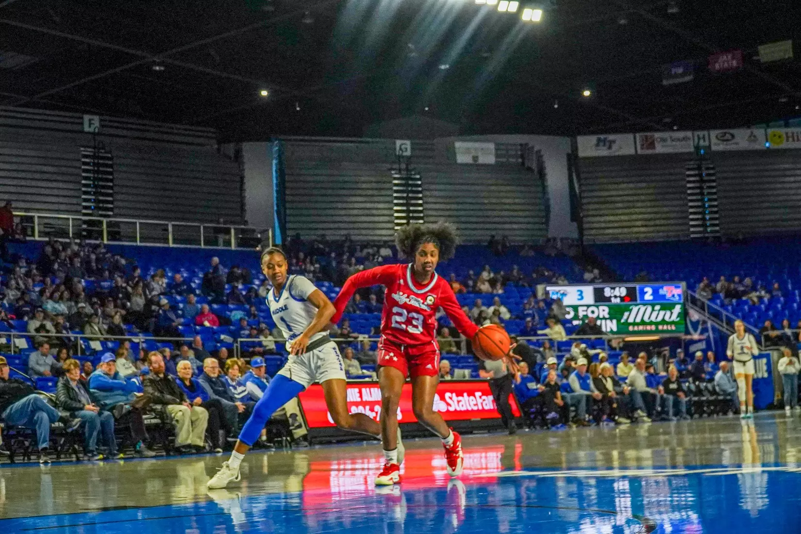Lady Techsters fall to Middle Tennessee, 61-43