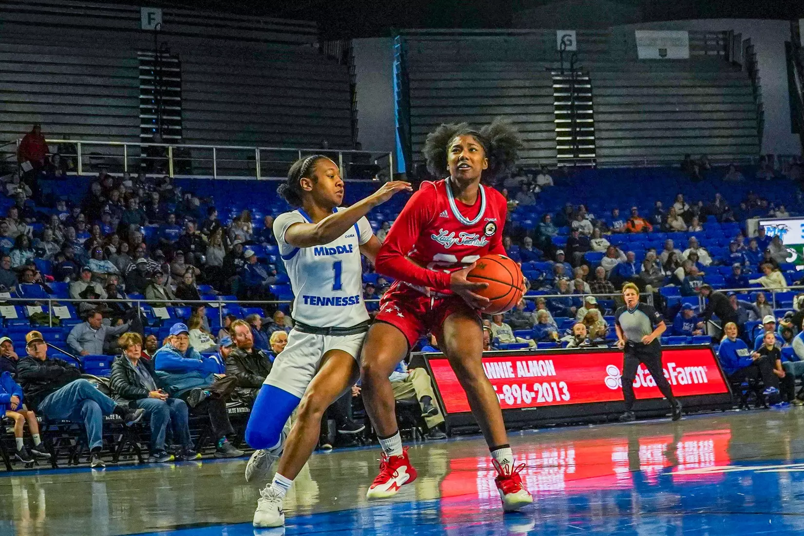 Lady Techsters fall to Middle Tennessee, 61-43