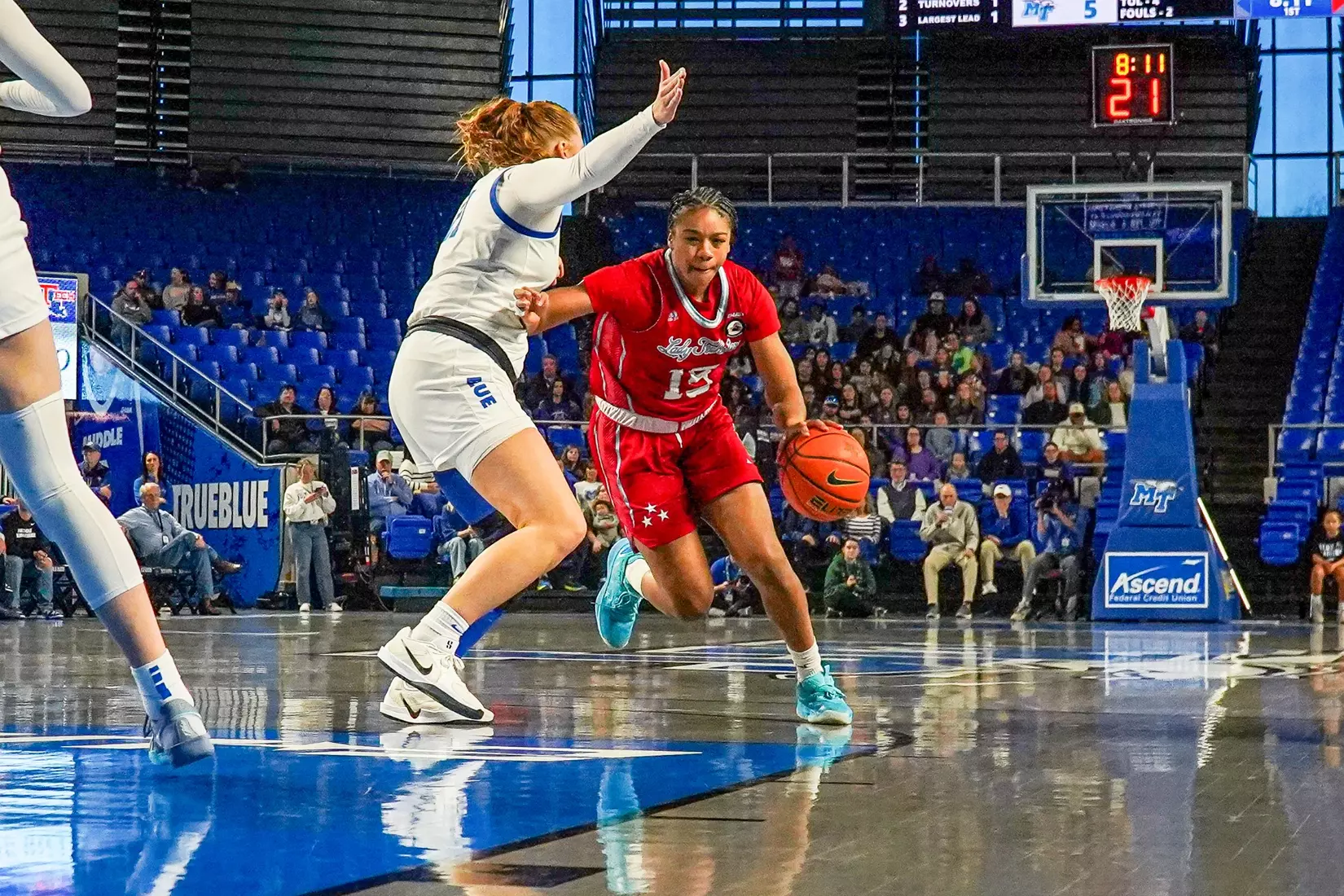 Lady Techsters fall to Middle Tennessee, 61-43