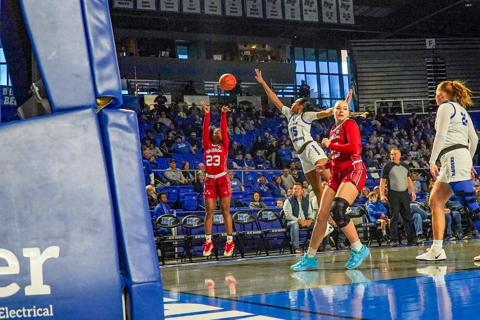 Lady Techsters fall to Middle Tennessee, 61-43
