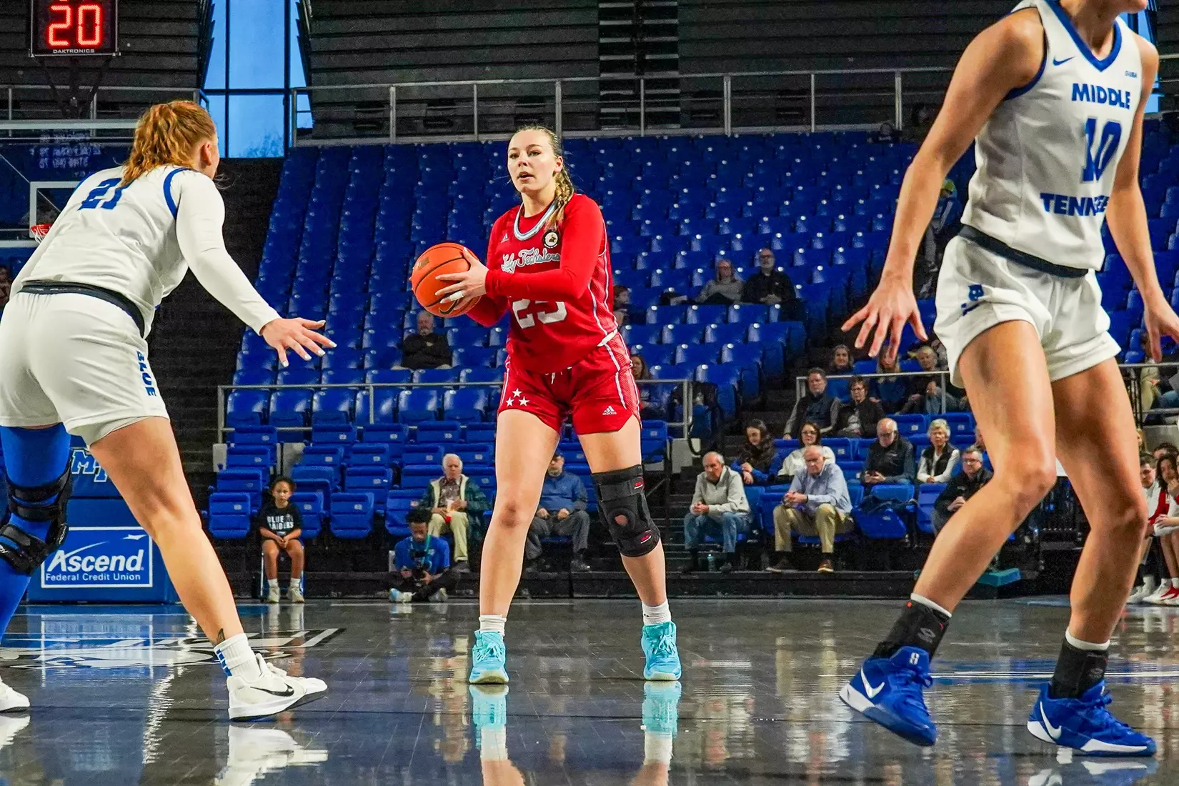 Lady Techsters fall to Middle Tennessee, 61-43