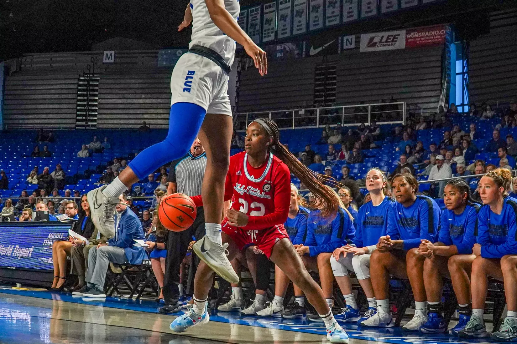 Lady Techsters fall to Middle Tennessee, 61-43