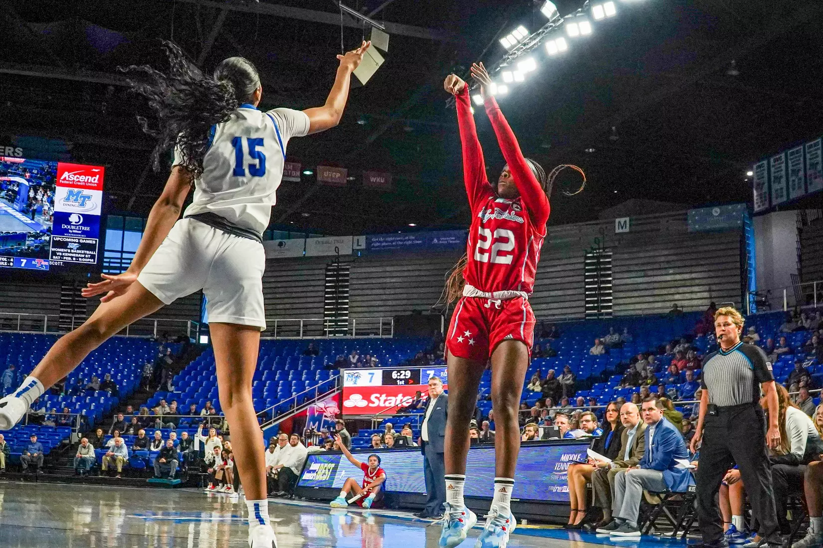 Lady Techsters fall to Middle Tennessee, 61-43