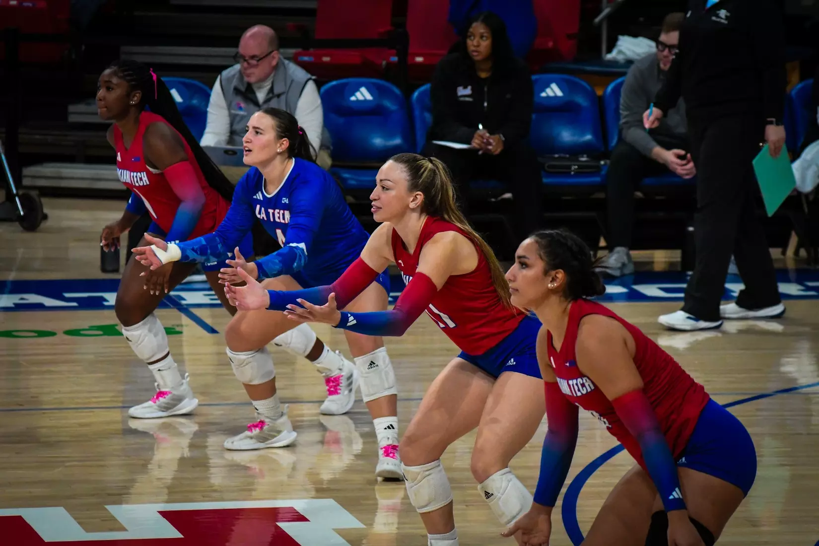 Bulldogs fall in straight sets to the Hilltoppers on Saturday afternoon