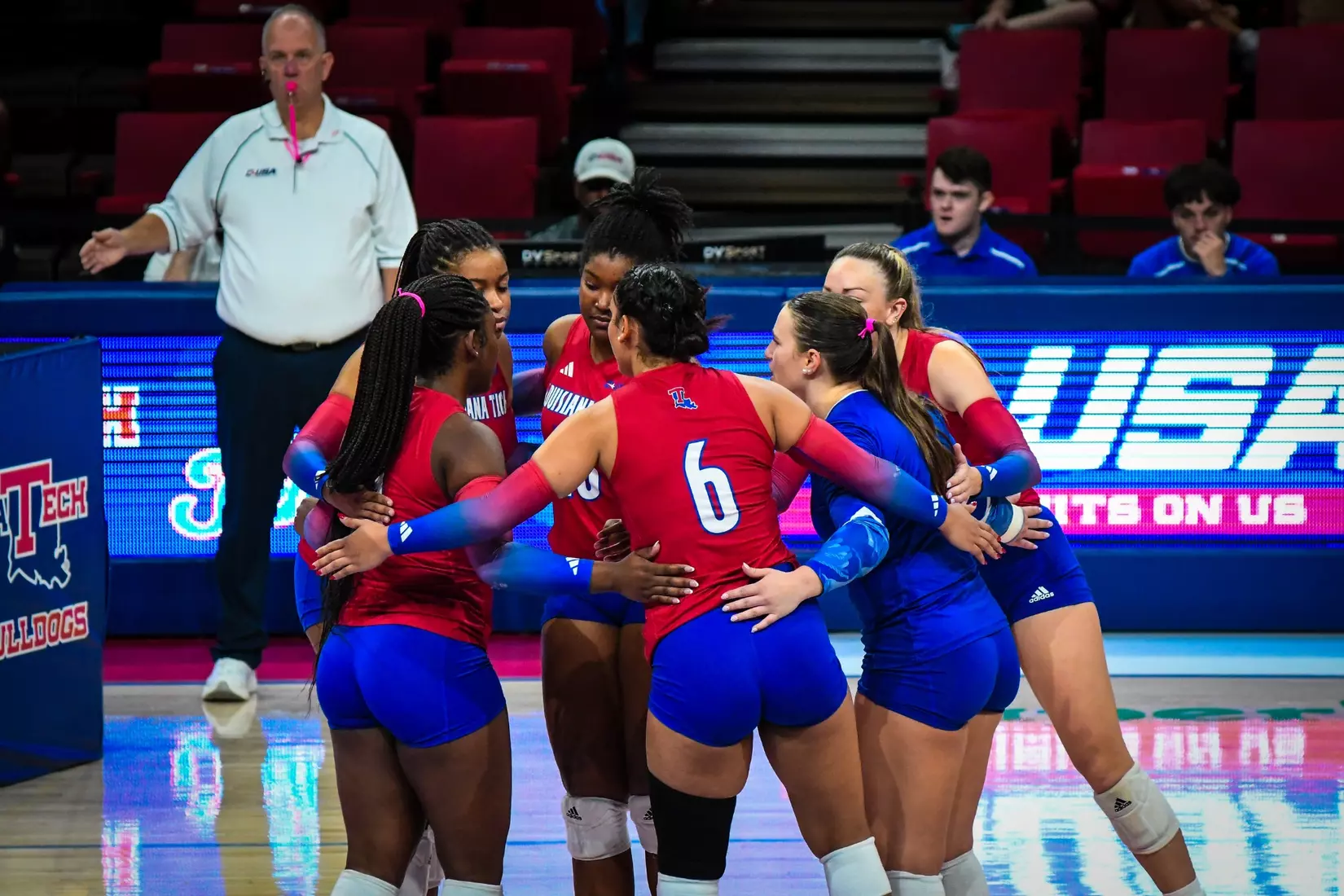 Bulldogs fall in straight sets to the Hilltoppers on Saturday afternoon