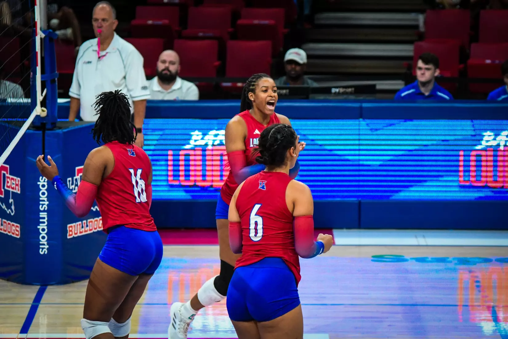 Bulldogs fall in straight sets to the Hilltoppers on Saturday afternoon