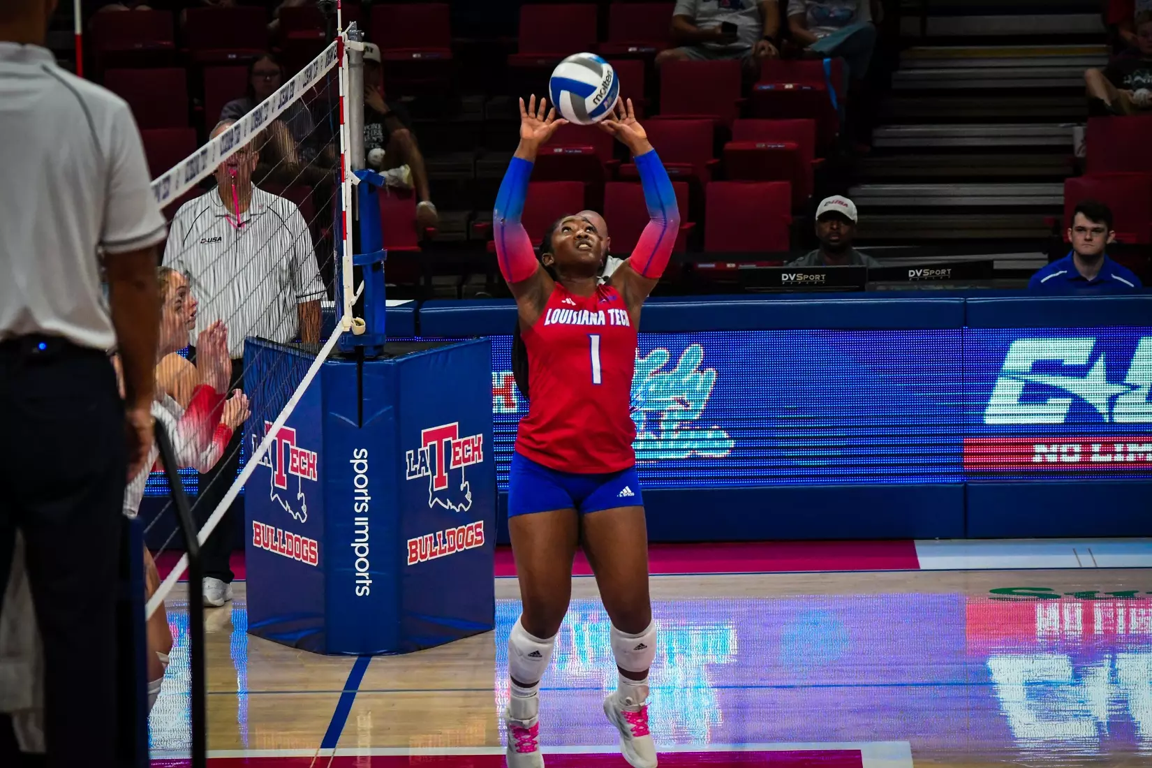 Bulldogs fall in straight sets to the Hilltoppers on Saturday afternoon