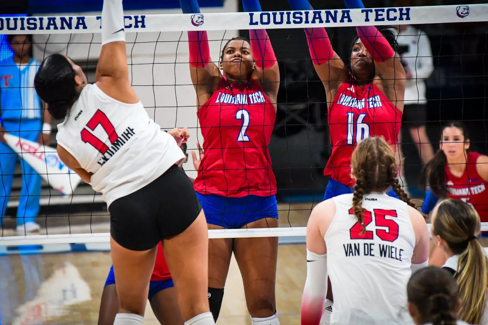 Bulldogs fall in straight sets to the Hilltoppers on Saturday afternoon