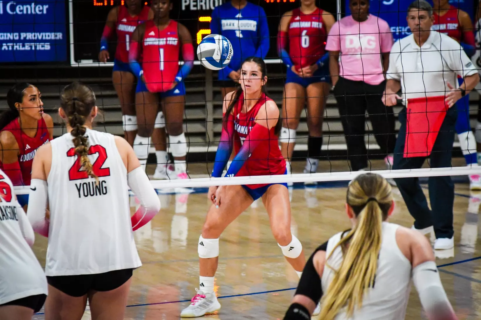 Bulldogs fall in straight sets to the Hilltoppers on Saturday afternoon