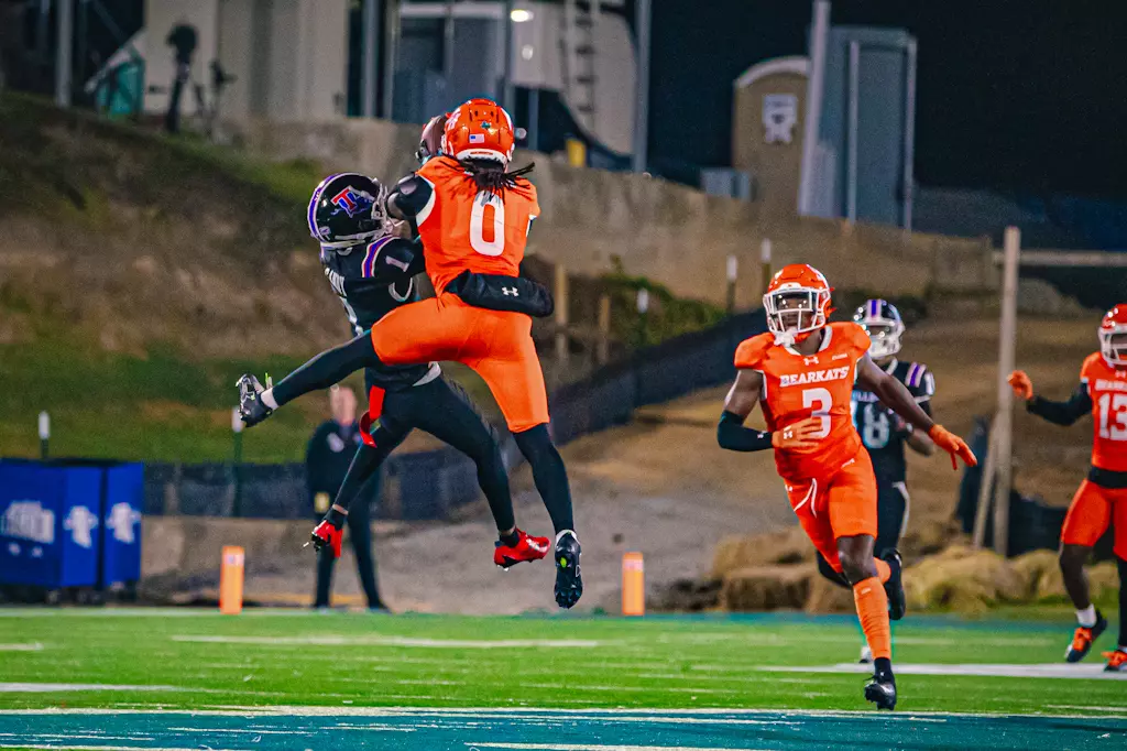 Bulldogs haunt the Bearkats, win 55-14 on Halloween night