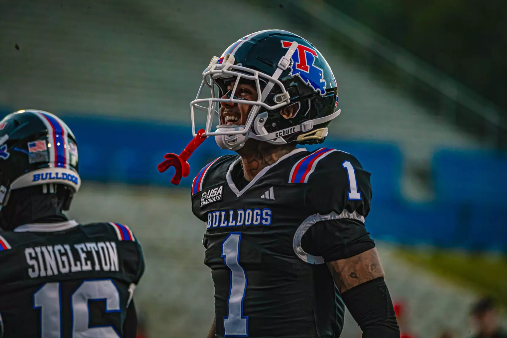 Bulldogs haunt the Bearkats, win 55-14 on Halloween night