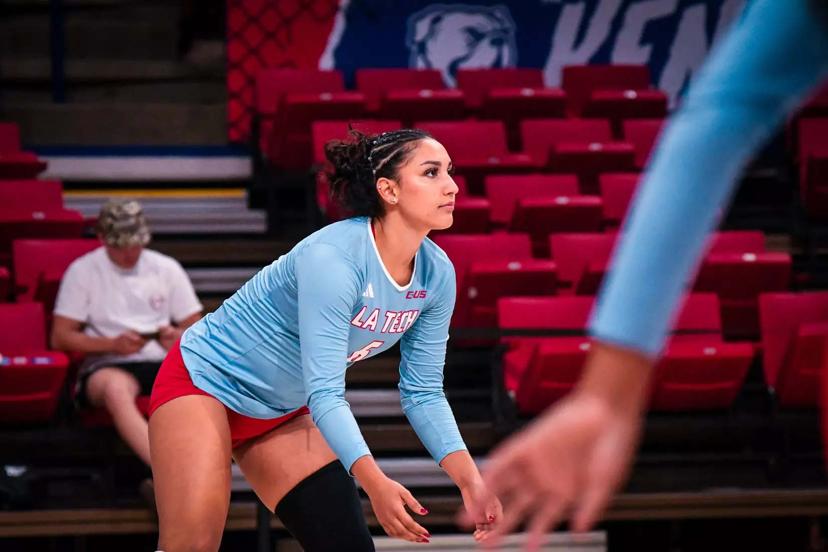 Bulldogs fall to Blue Hens, 3-1, on Saturday inside the Thomas Assembly Center