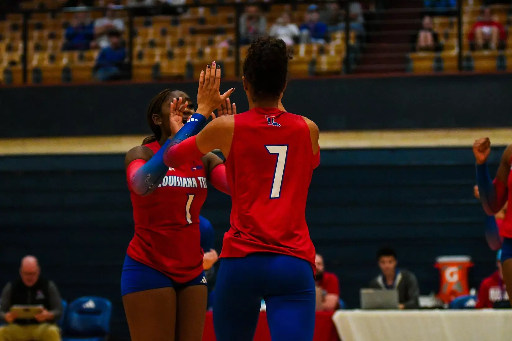 Bulldogs sweep the Aggies in the second match Saturday