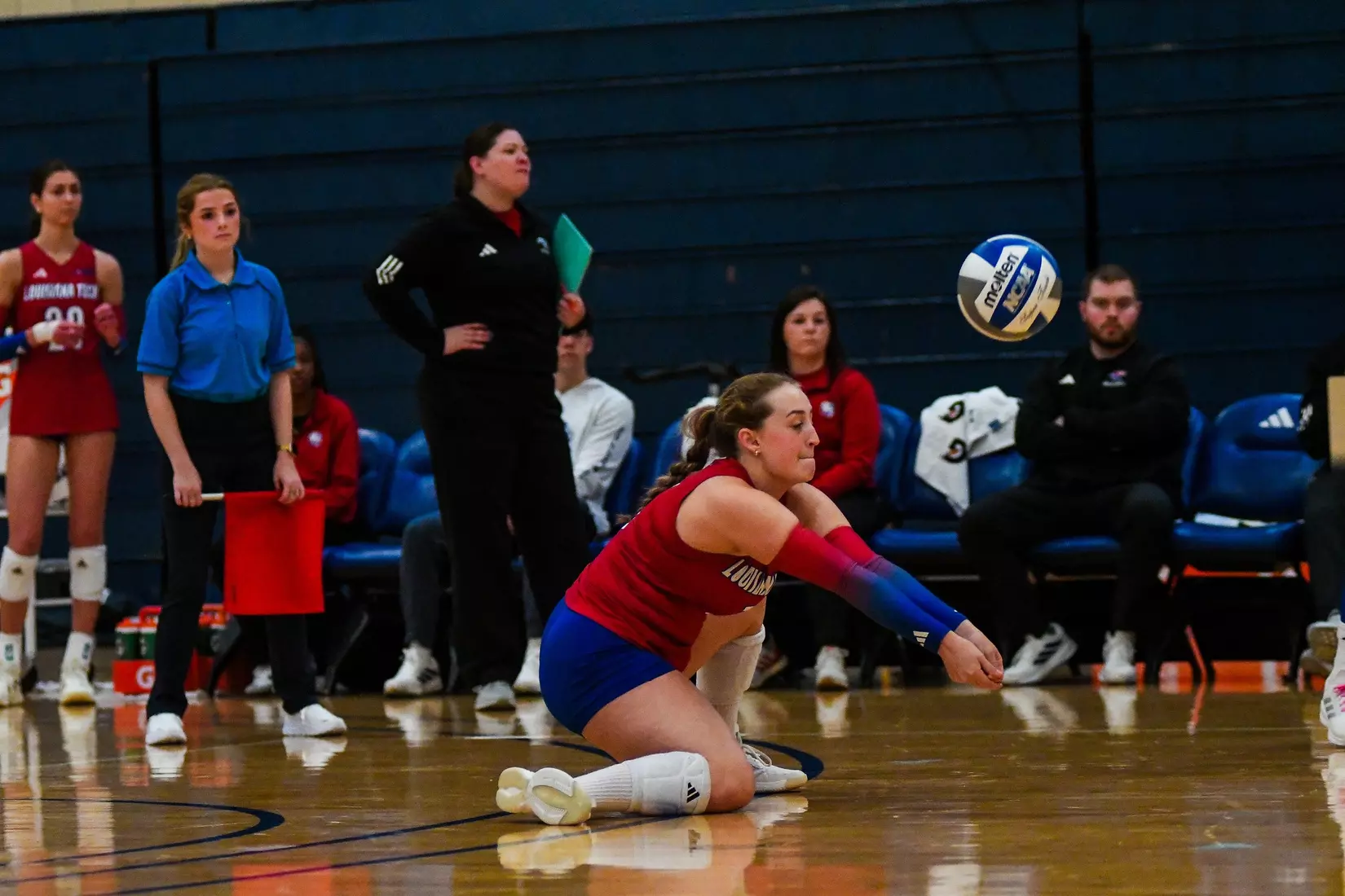 Bulldogs sweep the Aggies in the second match Saturday