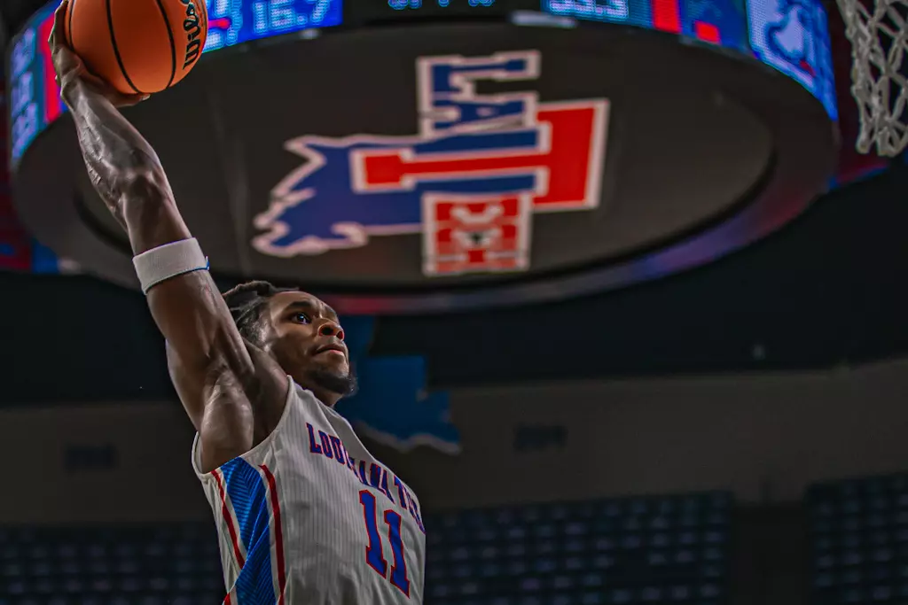 Bulldogs run away from Scots in 93-35 victory on Sunday afternoon inside the Thomas Assembly Center on Karl Malone Court