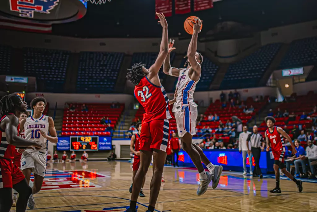 Bulldogs run away from Scots in 93-35 victory on Sunday afternoon inside the Thomas Assembly Center on Karl Malone Court