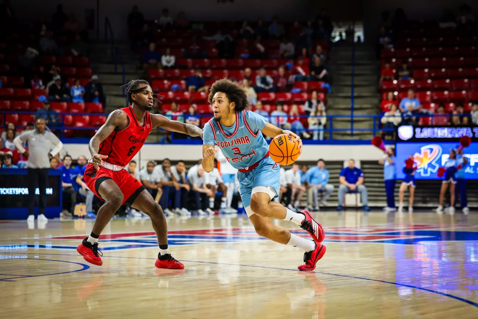 Bulldogs take down rival Cajuns 65-44, claim 1500th victory in program history