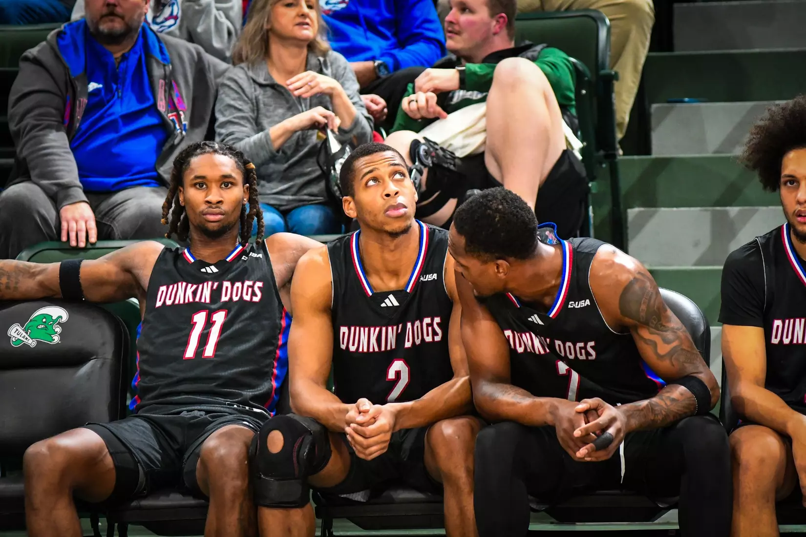 Bulldogs fall on the road to Green Wave, 61-53