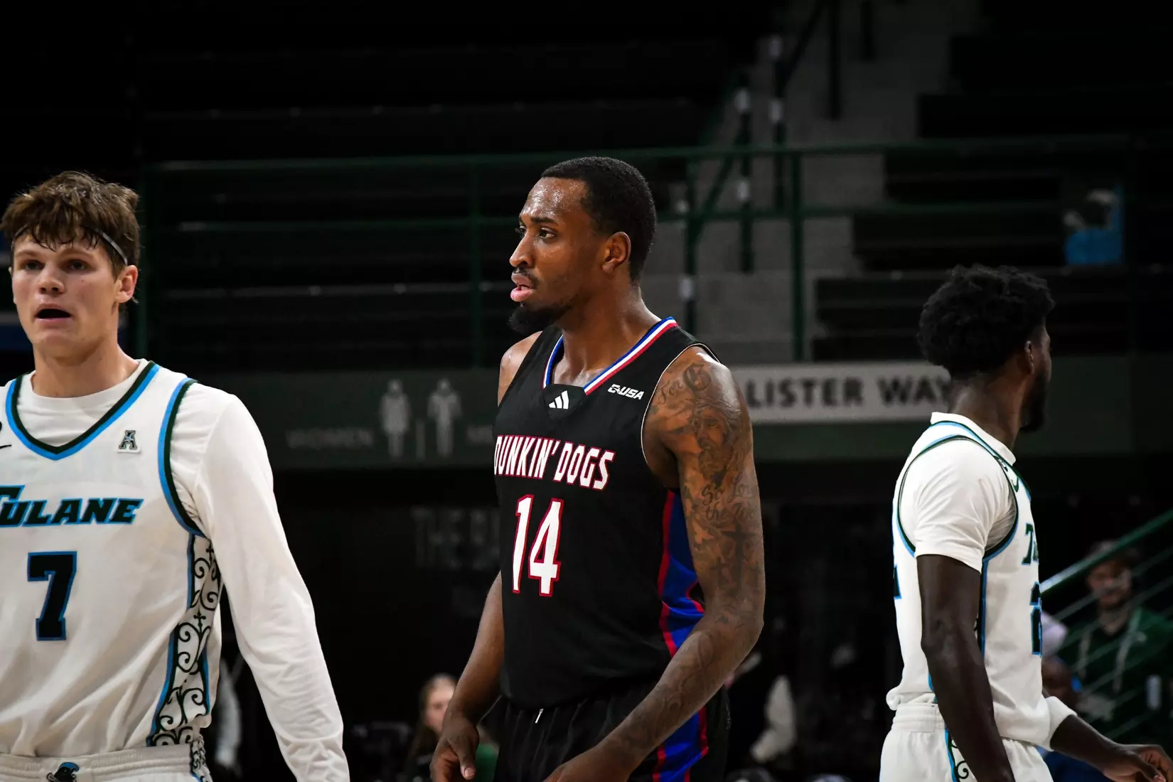 Bulldogs fall on the road to Green Wave, 61-53