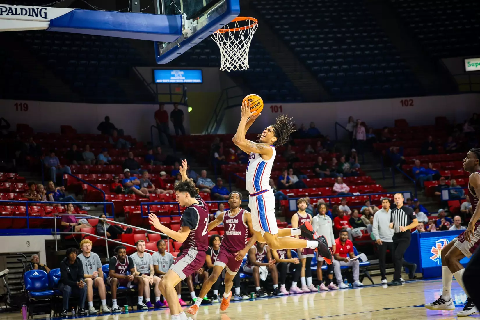 Bulldogs close out non-conference play with 90-37 win over Crusaders