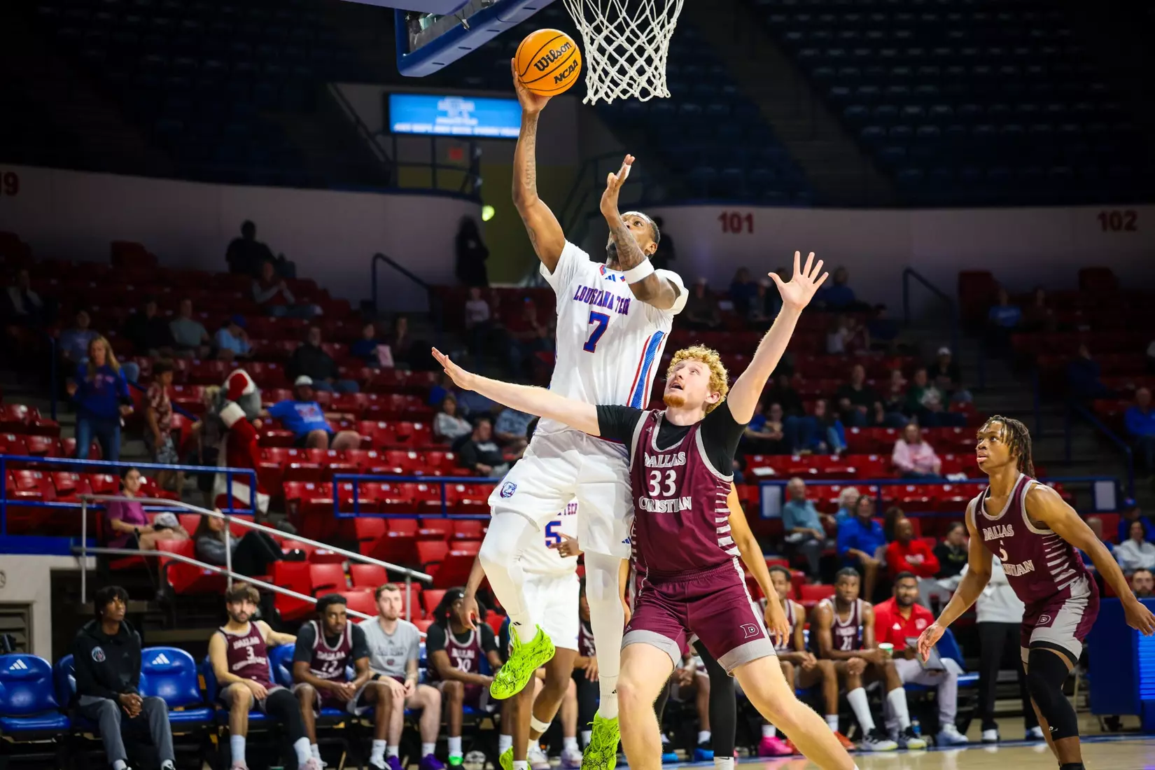 Bulldogs close out non-conference play with 90-37 win over Crusaders