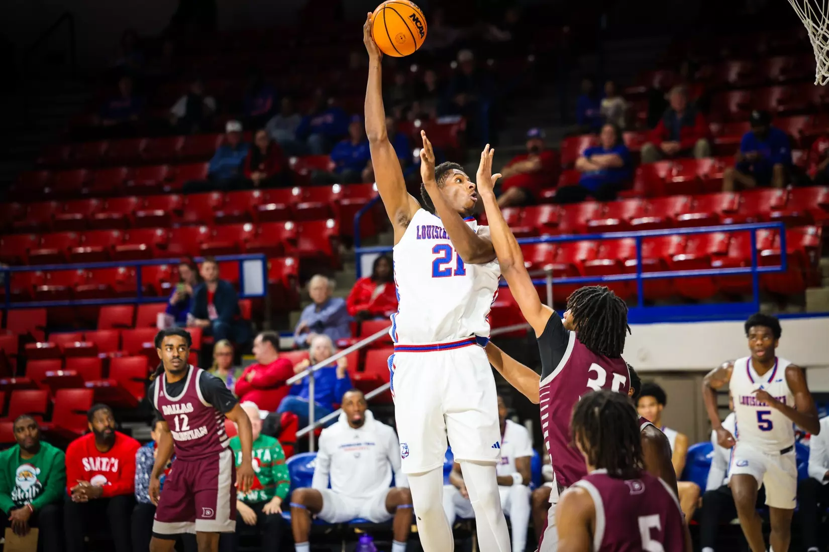 Bulldogs close out non-conference play with 90-37 win over Crusaders