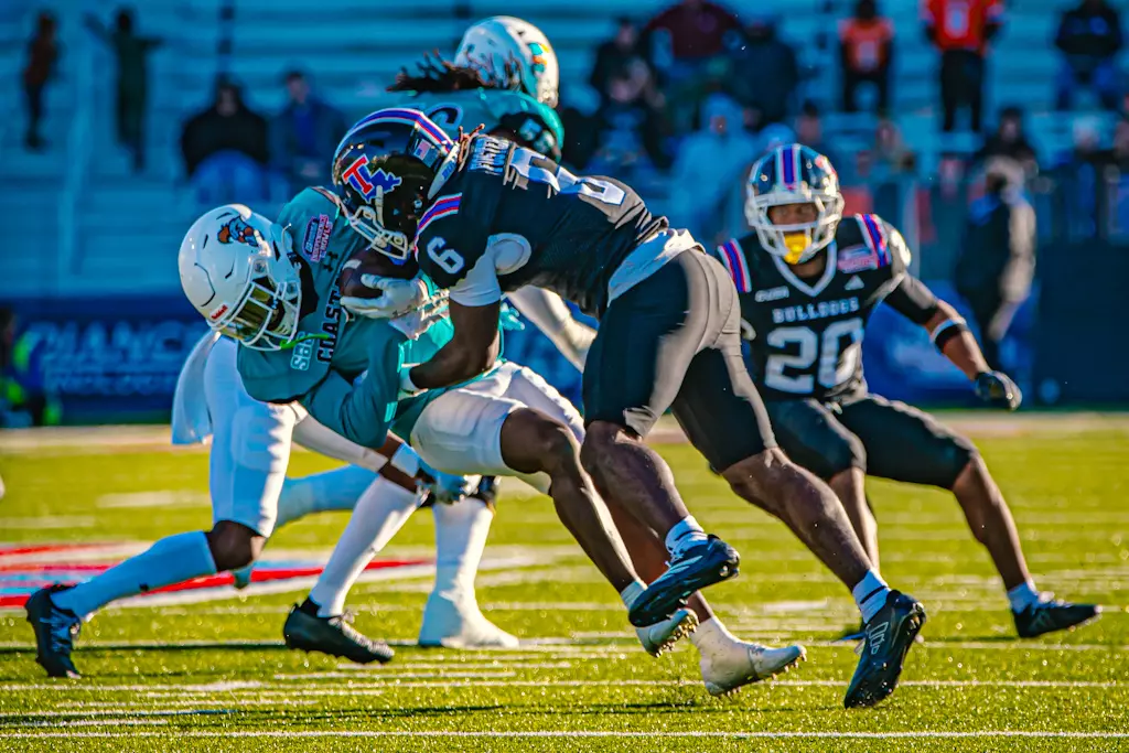 The Bulldogs erased an 11-point halftime deficit, shutting out Coastal Carolina in the second half to claim a 23-14 victory to become the 2025 Radiance Technologies Independence Bowl champions.