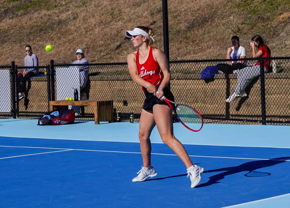 Bulldogs dominate in-state rival Lady Demons, earn eighth straight victory