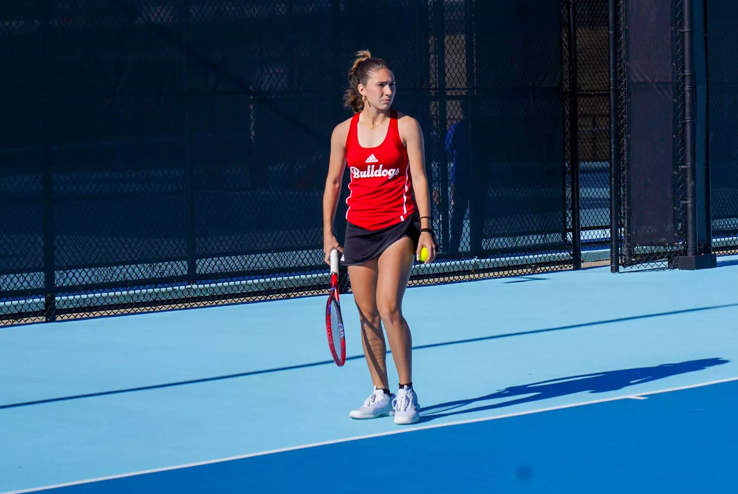 Bulldogs dominate in-state rival Lady Demons, earn eighth straight victory