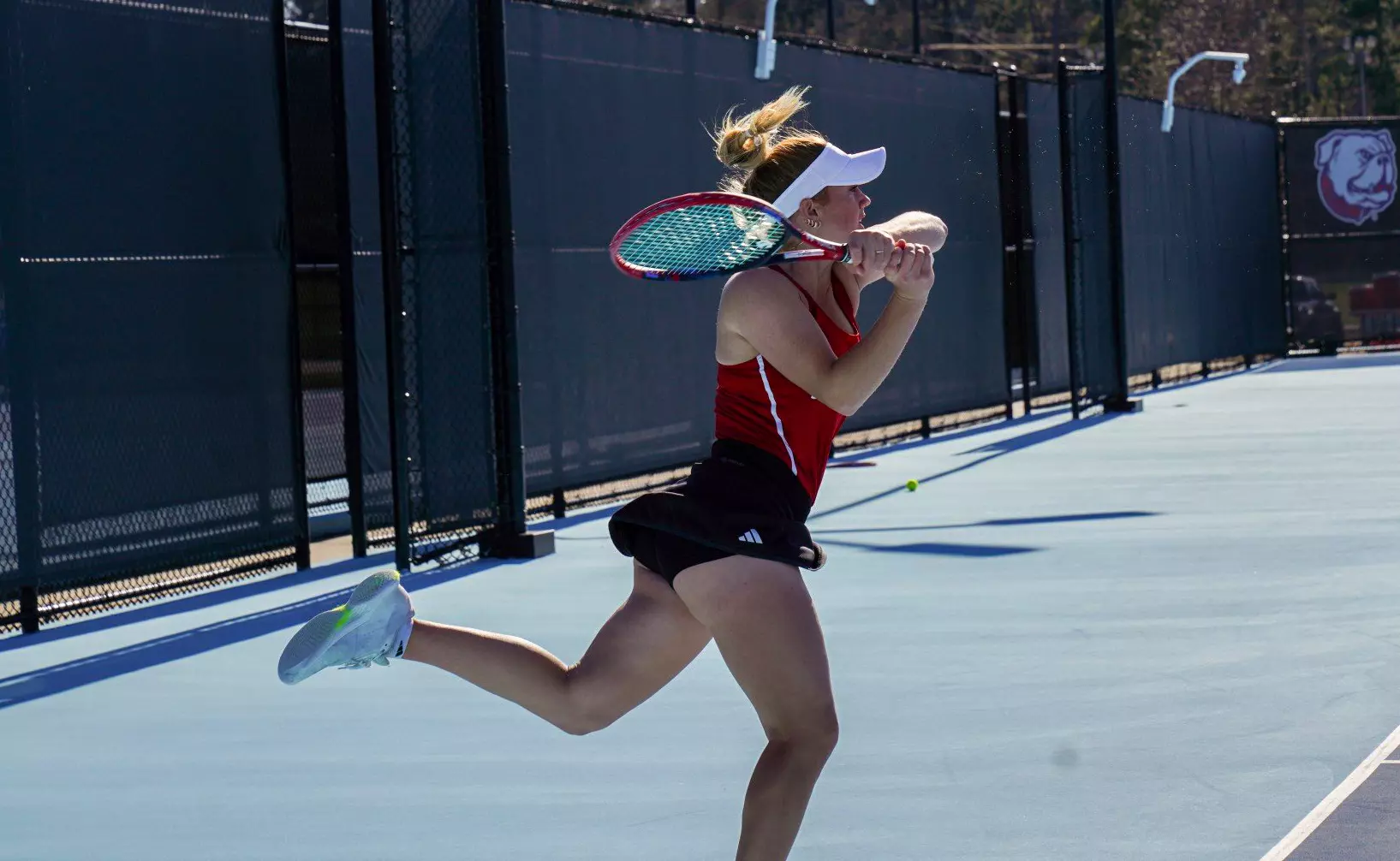 Bulldogs dominate in-state rival Lady Demons, earn eighth straight victory