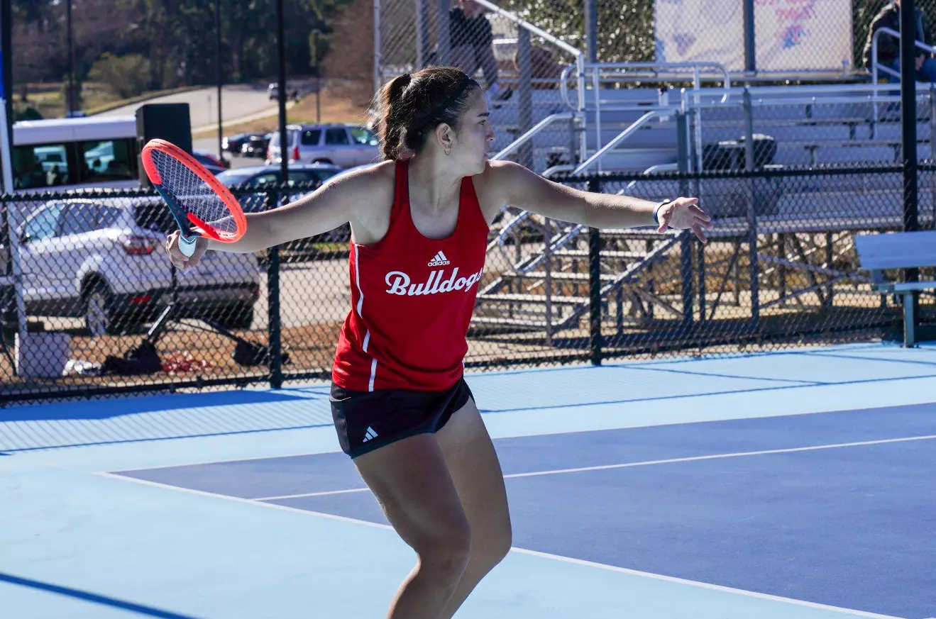 Bulldogs dominate in-state rival Lady Demons, earn eighth straight victory