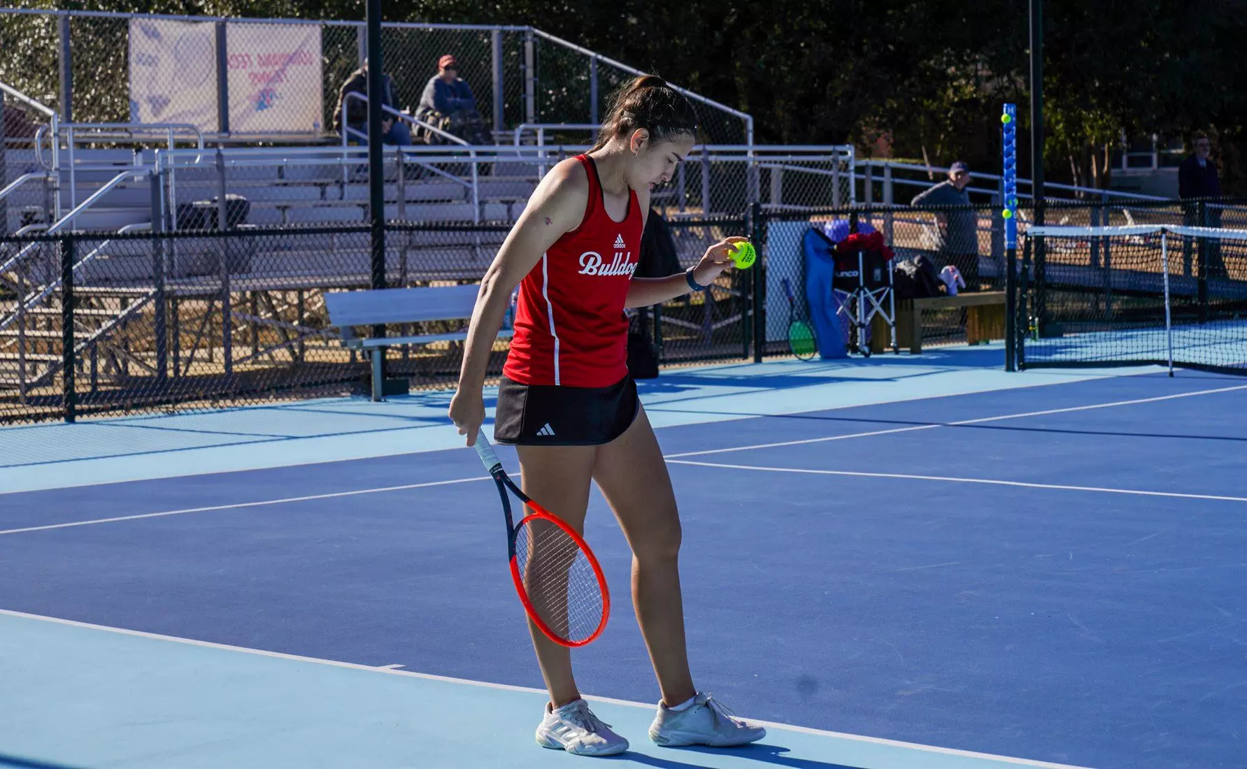 Bulldogs dominate in-state rival Lady Demons, earn eighth straight victory